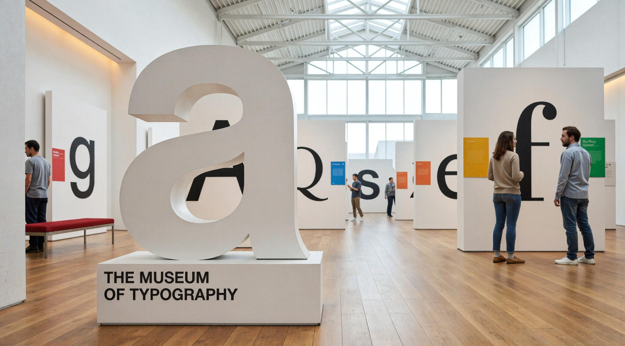 Typography Exhibit Design