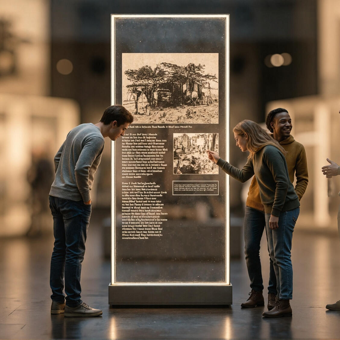 WWI Canadian Soldiers Exhibit Design
